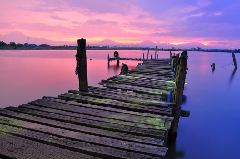 A Dilapidated Dock