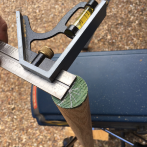 Marking Center Of A Dowel