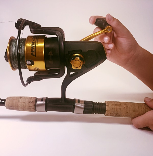 can I use a conventional reel on a spinning rod