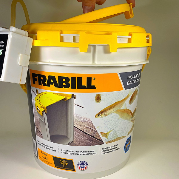 Frabill Insulated Bait Bucket  Frabill® – Frabill Fishing