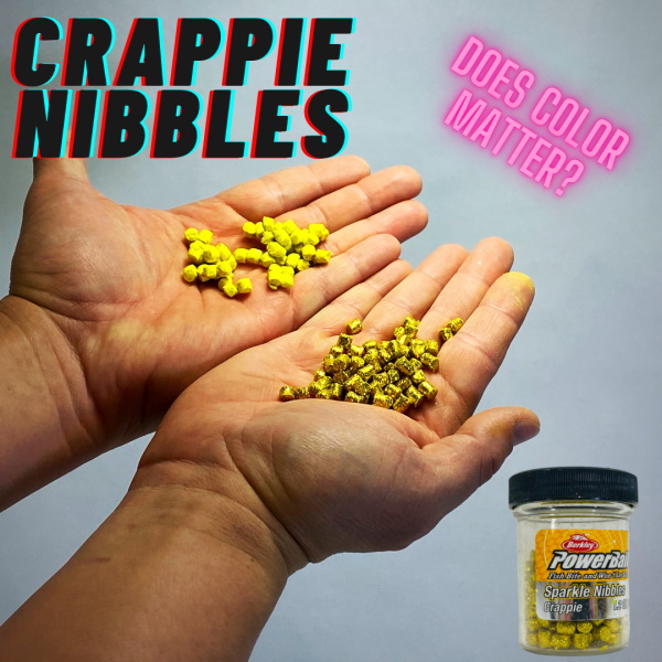 Best Color Of Crappie Nibbles - Does PowerBait Nibble Color Matter?