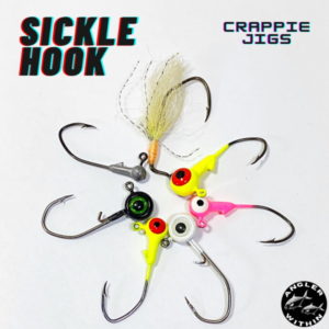 Sickle Hooks For Crappie Jigs