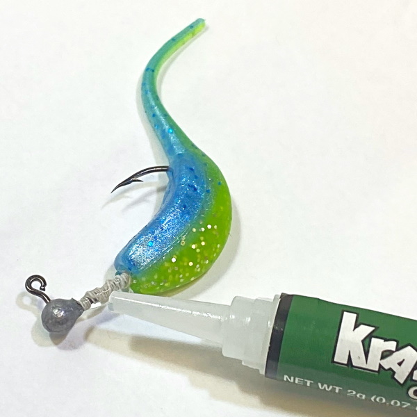 Super Glue For Gluing Crappie Jigs - Krazy Glue Saves Fishing Time!