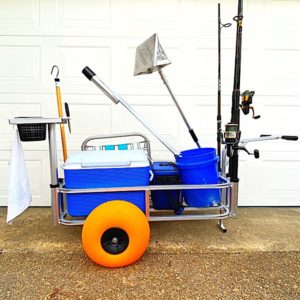 Wheeleez Fishing Beachcart Modification